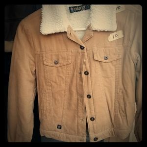 A corduroy jacket
